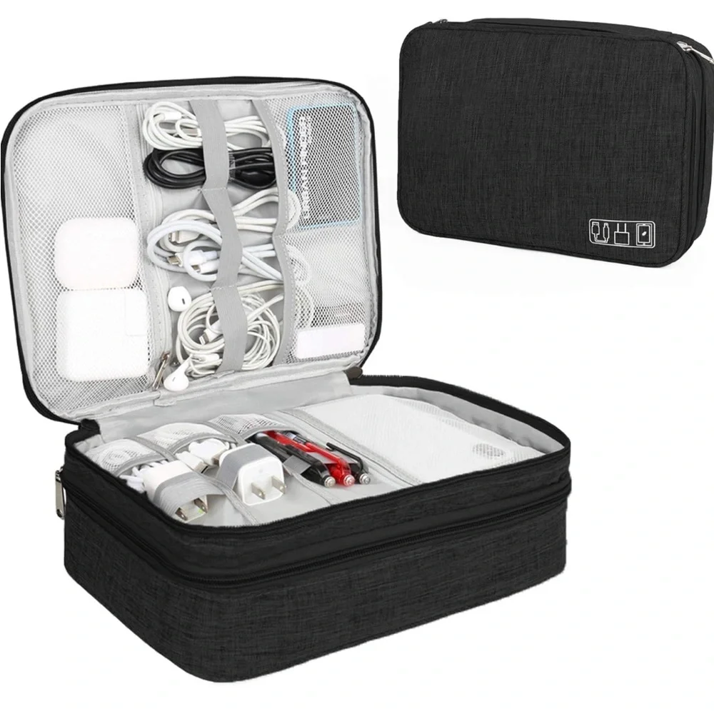 Electronic Organizer Travel Cable Organizer